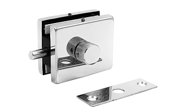 Защелка с ответной частью на стену и пол, полированная, вырез 17 t138 PSS купить в Воронеже