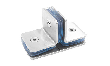 Коннектор для душевой кабины на 3 стекла шлифованный t727-2 SSS  купить в Воронеже