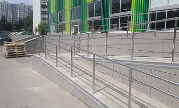 Поручни для инвалидов из нержавеющей стали в Воронеже. Готовые проекты ПерилаГлавСнаб