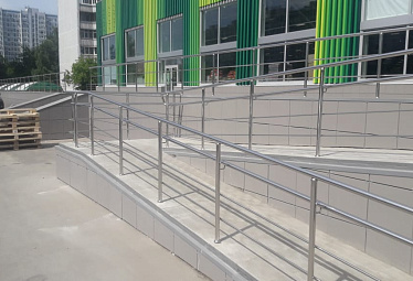 Поручни для инвалидов из нержавеющей стали купить в Воронеже