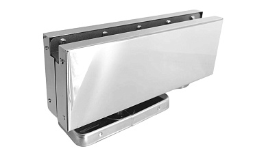 Фитинг нижний со встроенным доводчиком для стеклянной двери до 80 кг, полированный t185-2 PSS   купить в Воронеже