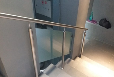 Ограждения и перила без ригелей купить в Воронеже