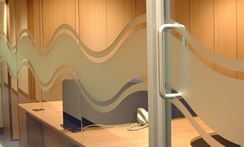 Cтеклянные перегородки - вариант 2 в Воронеже. Готовые проекты ПерилаГлавСнаб