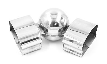 Поворот пластикового фигурного поручня, шаровый, полированный, AISI 304 k061 купить в Воронеже Поворот пластикового фигурного поручня, шаровый, полированный, AISI 304 k061 купить в Воронеже