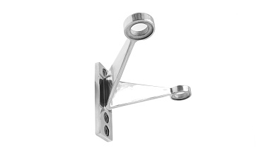 Крепление рутеля к стене, двойное, фланец с тремя отверстиями, AISI 304 k612-2 купить в Воронеже Крепление рутеля к стене, двойное, фланец с тремя отверстиями, AISI 304 k612-2 купить в Воронеже