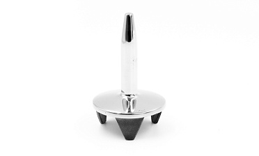 Наконечник палец (солдатик) на стойку Ø50.8х1.5 мм, без ложемента, удлиненный 70 мм, облегченный, литой, полированный, нержавеющий AISI 304 k557 купить в Воронеже Наконечник палец (солдатик) на стойку Ø50.8х1.5 мм, без ложемента, удлиненный 70 мм, облегченный, литой, полированный, нержавеющий AISI 304 k557 купить в Воронеже