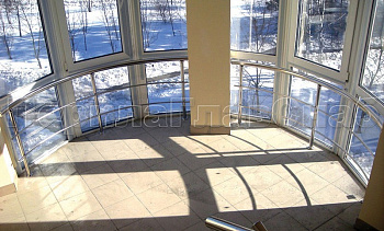 Ригельное ограждение для панорамных окон в Воронеже. Готовые проекты ПерилаГлавСнаб Ригельное ограждение для панорамных окон в Воронеже. Готовые проекты ПерилаГлавСнаб