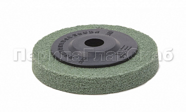 (Расходн.) круг абразивный из нетканого материала 100х12 мм, Grit 240-280 (на тарелке), зеленый k424-3 купить в Воронеже