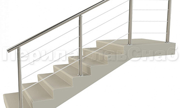 Заполнение из 4х тросиков (тросик в оболочке) для крыльца купить в Воронеже