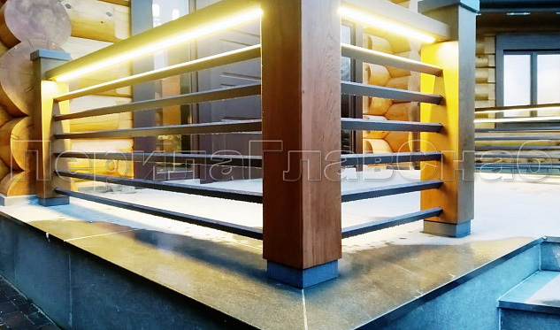 Балконы в частный дом  «Madison Park» в Воронеже. Готовые проекты ПерилаГлавСнаб Балконы в частный дом  «Madison Park» в Воронеже. Готовые проекты ПерилаГлавСнаб