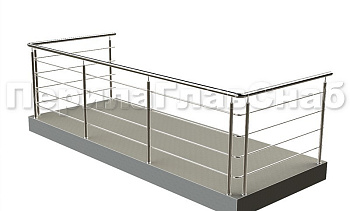 Балконные ограждения с ригельным заполнением в Воронеже. Готовые проекты ПерилаГлавСнаб Балконные ограждения с ригельным заполнением в Воронеже. Готовые проекты ПерилаГлавСнаб