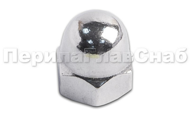 (DIN 1587.Zn) Колп. гайка оц. М10 М-3411 купить в Воронеже