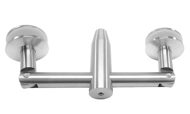 Крепление двойное с рутелями к стене, AISI 304 k629 купить в Воронеже Крепление двойное с рутелями к стене, AISI 304 k629 купить в Воронеже