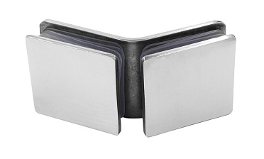 Коннектор для душевой кабины стекло-стекло 135° 45х45 мм полированный t726-2 PSS  купить в Воронеже