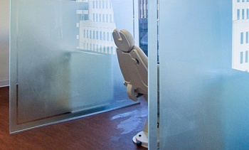 Стеклянные перегородки - вариант 6 в Воронеже. Готовые проекты ПерилаГлавСнаб