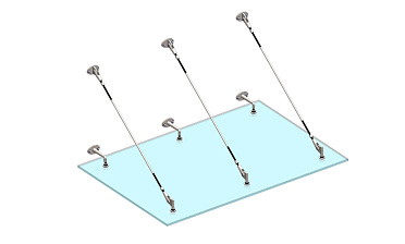 Комплект фурнитуры для козырька 1200х1800 (на вантах/тягах) k671-12-18м купить в Воронеже Комплект фурнитуры для козырька 1200х1800 (на вантах/тягах) k671-12-18м купить в Воронеже