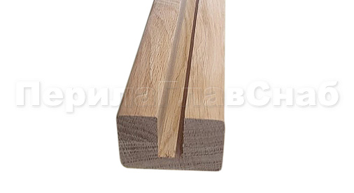 Поручень Дуб профильный  в Воронеже. Комплектующие для лестничных ограждений и перил ПерилаГлавСнаб