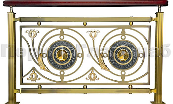 Латунные ограждения лестниц серия – Валгалла XL04 в Воронеже. Готовые проекты ПерилаГлавСнаб Латунные ограждения лестниц серия – Валгалла XL04 в Воронеже. Готовые проекты ПерилаГлавСнаб