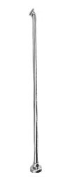 Готовая стойка Ø25,4 мм, с цангой и наконечником, высота 950мм, полированная (aisi 304) k702-25-304  купить в Воронеже
