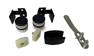 Комплект раздвижной системы на G-профиле, черный t407 BL  купить в Воронеже