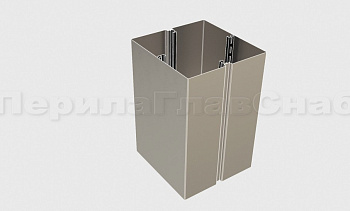 Облицовка квадратной колонны в Воронеже. Готовые проекты ПерилаГлавСнаб