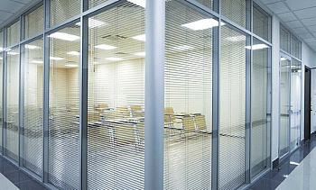 Cтеклянные перегородки - вариант 4 в Воронеже. Готовые проекты ПерилаГлавСнаб