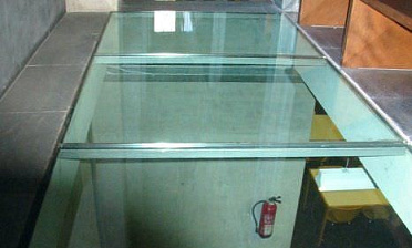 Стеклянный потолок в муниципальном заведении купить в Воронеже