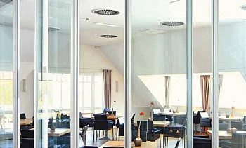 Стеклянные перегородки для зоны отдыха в офисе в Воронеже. Готовые проекты ПерилаГлавСнаб