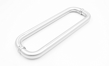 Ручка двухсторонняя для стекла 8-12 мм, 25х350 мм, шлифованная t627-25-350 SSS купить в Воронеже