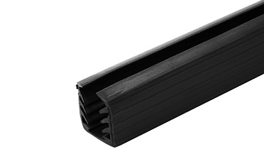 Уплотнитель в поручень с пазом 24х24 под LED ленту на стекло 12мм EPDM (палки 3 м) Фk300 купить в Воронеже Уплотнитель в поручень с пазом 24х24 под LED ленту на стекло 12мм EPDM (палки 3 м) Фk300 купить в Воронеже