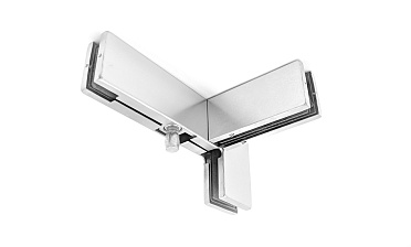 Фитинг угловой с осью и ребром жесткости, правый, шлифованный t141R SSS купить в Воронеже