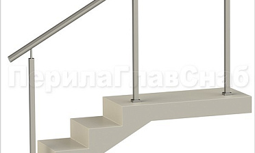 Нержавеющие ограждения без ригелей с квадратными стойками купить в Воронеже