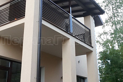 Перила и ограждения из нержавейки и дерева в Воронеже. Готовые проекты ПерилаГлавСнаб - фото 12