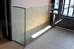 Стеклянные ограждения для торговых  и бизнес центров в Воронеже. Готовые проекты ПерилаГлавСнаб - фото 20