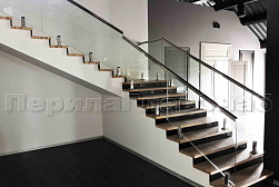 Ограждения лестничных маршей в Воронеже. Готовые проекты ПерилаГлавСнаб - фото 10 Ограждения лестничных маршей в Воронеже. Готовые проекты ПерилаГлавСнаб - фото 10