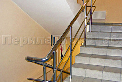 Перила и ограждения из нержавеющей стали с двумя ригелями в Воронеже. Готовые проекты ПерилаГлавСнаб - фото 11