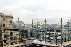 Цельностеклянные ограждения для крыш в Воронеже. Готовые проекты ПерилаГлавСнаб - фото 19