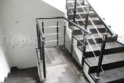 Ограждения из нержавеющей стали с тремя ригелями в Воронеже. Готовые проекты ПерилаГлавСнаб - фото 6 Ограждения из нержавеющей стали с тремя ригелями в Воронеже. Готовые проекты ПерилаГлавСнаб - фото 6