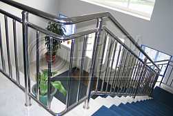 Перила и ограждения с вертикальным заполнением в Воронеже. Готовые проекты ПерилаГлавСнаб - фото 3