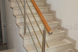 Хромированные перила в Воронеже. Готовые проекты ПерилаГлавСнаб - фото 5