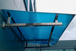 Консольные козырьки и навесы в Воронеже. Готовые проекты ПерилаГлавСнаб - фото 6