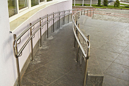 Поручни для инвалидов из нержавеющей стали в Воронеже. Готовые проекты ПерилаГлавСнаб - фото 19