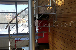 Ограждения для лестниц в Воронеже. Готовые проекты ПерилаГлавСнаб - фото 26