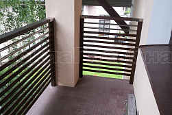 Перила и ограждения из нержавейки и дерева в Воронеже. Готовые проекты ПерилаГлавСнаб - фото 11