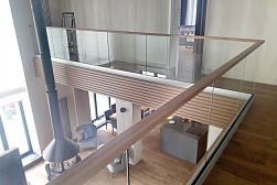 Цельностеклянные ограждения на несущем стекле в Воронеже. Готовые проекты ПерилаГлавСнаб - фото 15