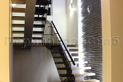 Цельностеклянные ограждения на несущем стекле в Воронеже. Готовые проекты ПерилаГлавСнаб - фото 20