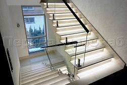 Ограждения лестничных маршей в Воронеже. Готовые проекты ПерилаГлавСнаб - фото 1 Ограждения лестничных маршей в Воронеже. Готовые проекты ПерилаГлавСнаб - фото 1