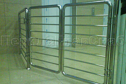 Нержавеющие калитки в Воронеже. Готовые проекты ПерилаГлавСнаб - фото 12