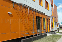 Козырьки и навесы на металлокаркасе в Воронеже. Готовые проекты ПерилаГлавСнаб - фото 15