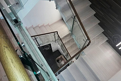 Стеклянные перила для колодезных лестниц в Воронеже. Готовые проекты ПерилаГлавСнаб - фото 2 Стеклянные перила для колодезных лестниц в Воронеже. Готовые проекты ПерилаГлавСнаб - фото 2